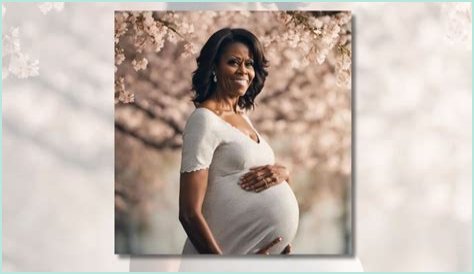 Unforgettable Maternity Moments: Michelle Obama's Radiant Photos